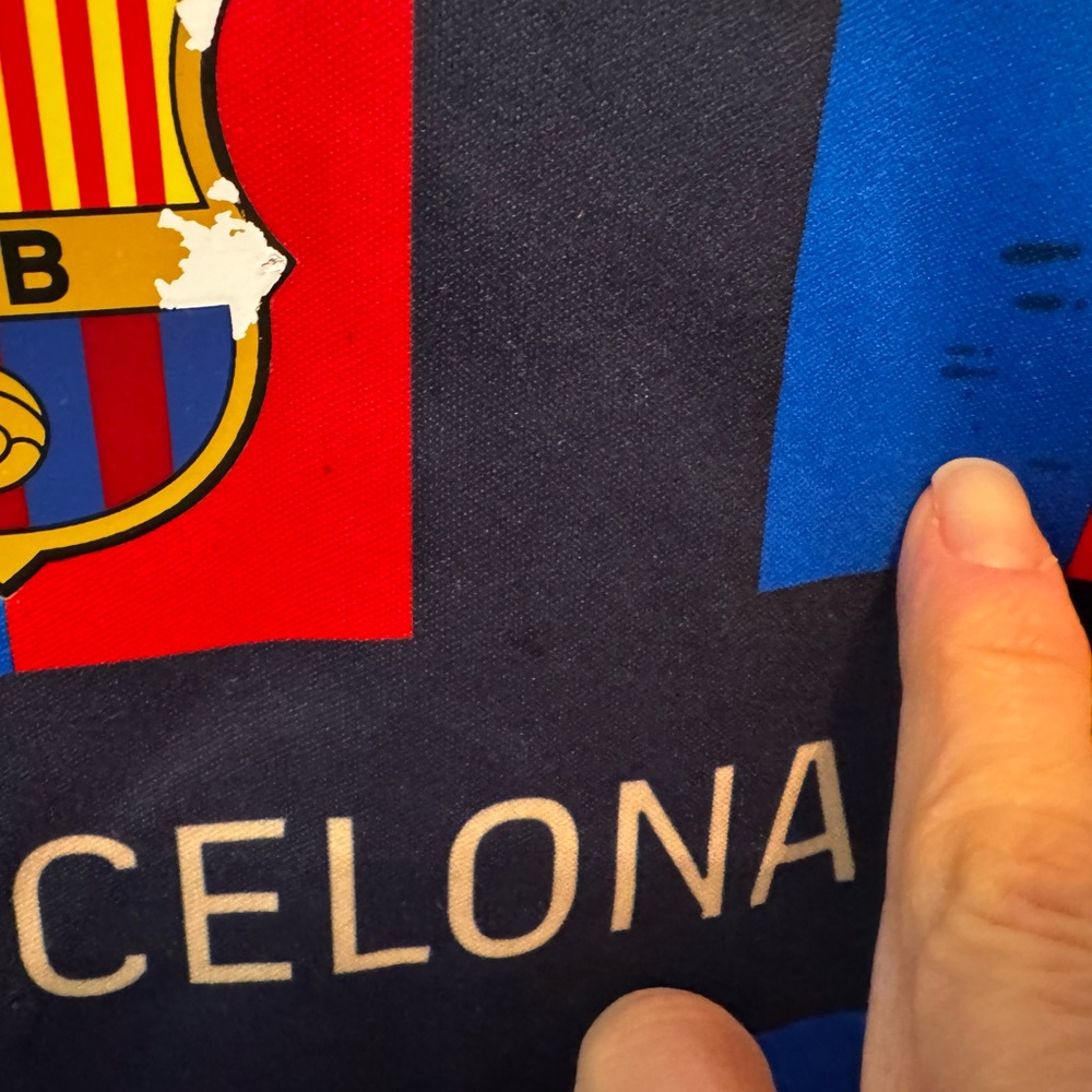 Kids FC Barcelona MESSI Jersey - Red, Blue, Black size 8 - Picture 2 of 5
